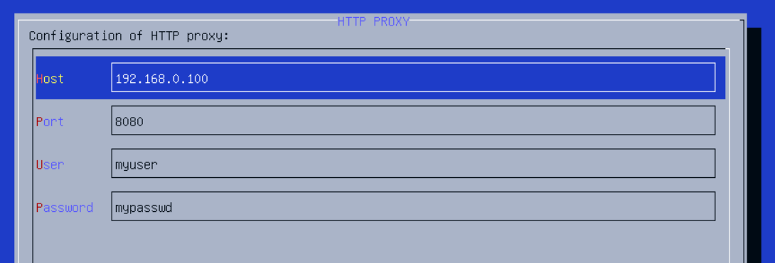 Setting static IP